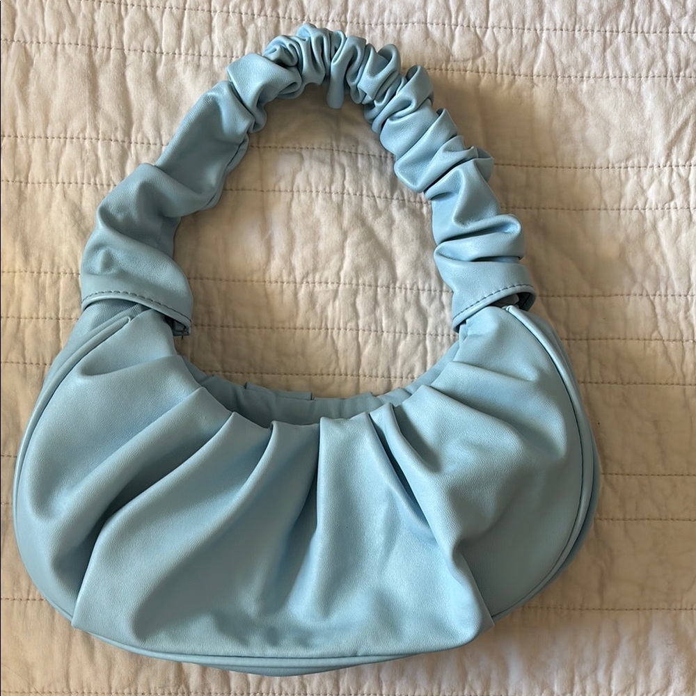 Elegant Blue Shoulder Bag